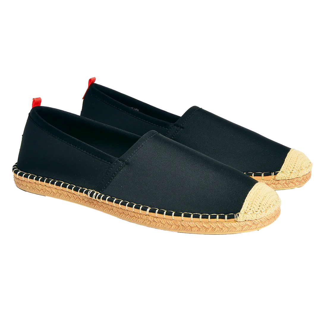 BLACK - MENS BEACHCOMBER ESPADRILLE Sea Star Beachwear