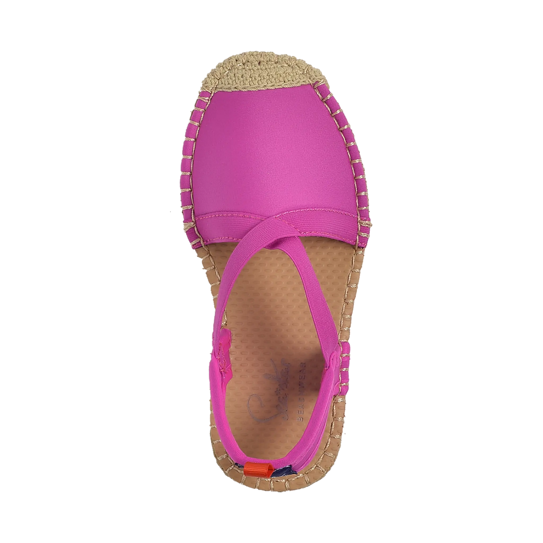 Kids Pink Stripe Slingback Sandals: The Seafarer | Sea Star Beachwear