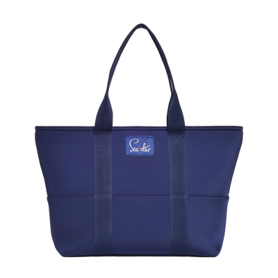 DARK NAVY - SMALL VOYAGER TOTE Sea Star Beachwear