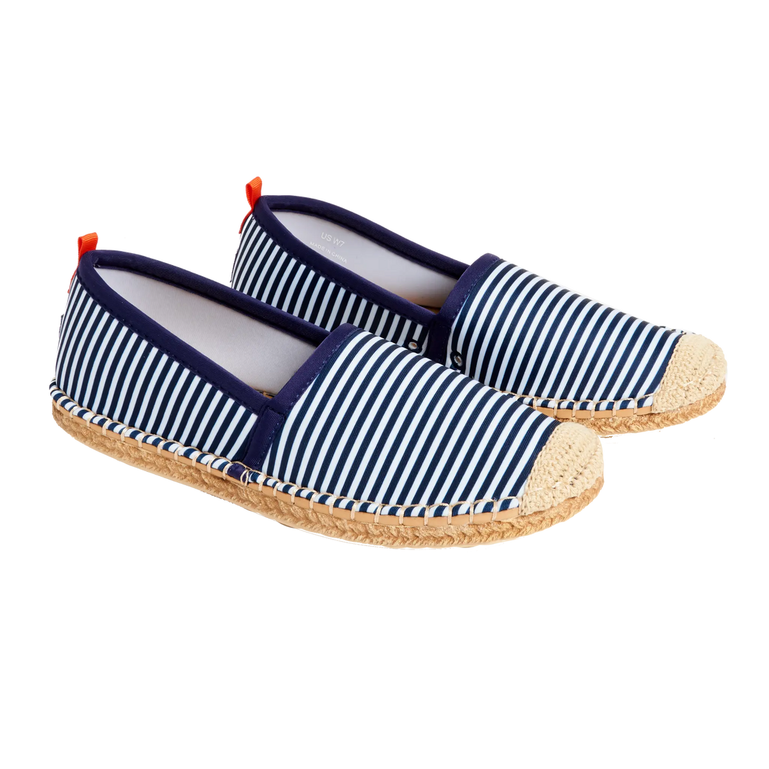 NAVY/WHITE MICROSTRIPE - WOMENS BEACHCOMBER ESPADRILLE Sea Star Beachwear