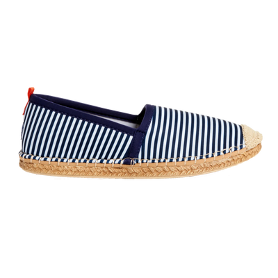 NAVY/WHITE MICROSTRIPE - WOMENS BEACHCOMBER ESPADRILLE Sea Star Beachwear