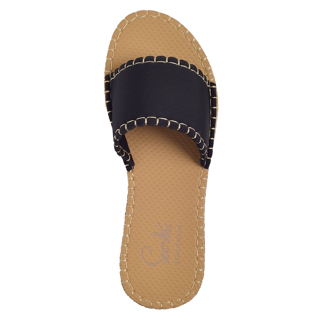 BLACK - WOMENS CABANA SLIDE Sea Star Beachwear