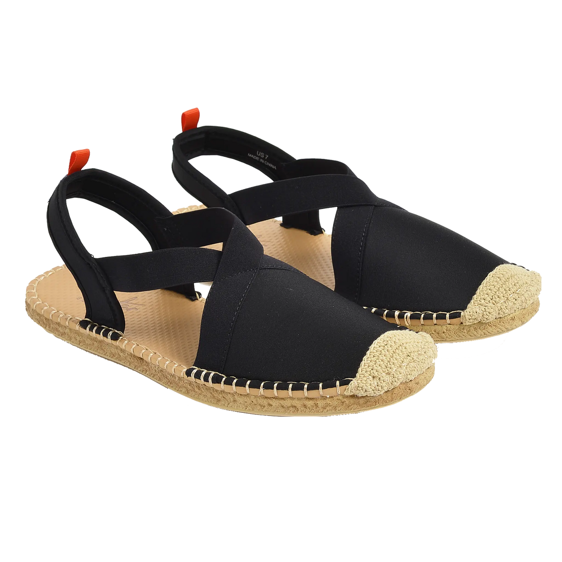 BLACK - WOMENS SEAFARER SLINGBACK Sea Star Beachwear