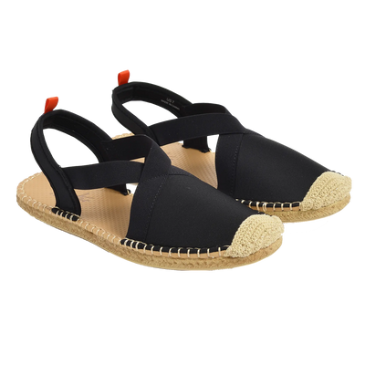 BLACK - WOMENS SEAFARER SLINGBACK Sea Star Beachwear