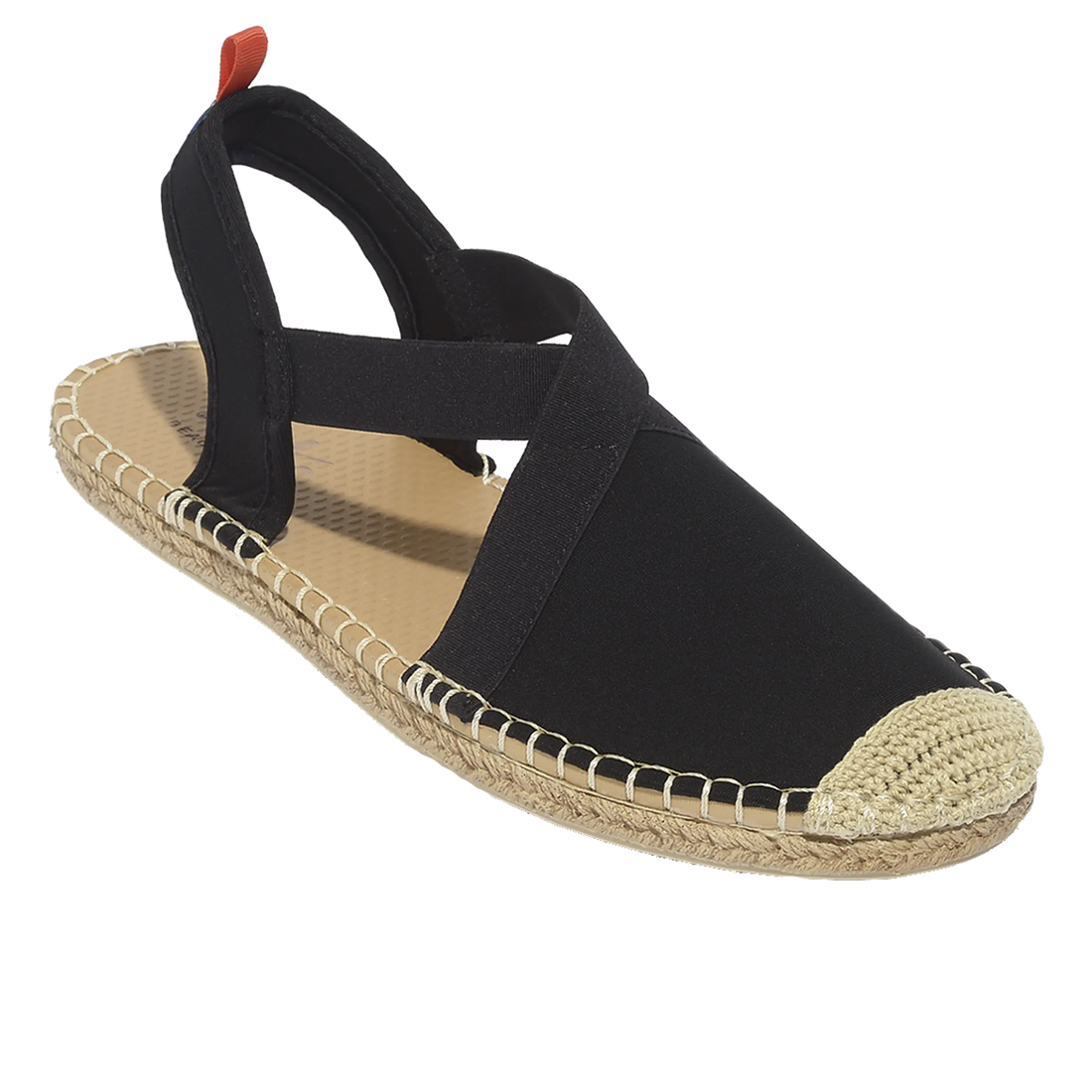 BLACK - WOMENS SEAFARER SLINGBACK Sea Star Beachwear