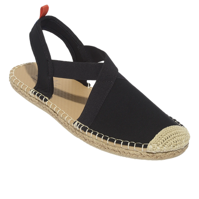 BLACK - WOMENS SEAFARER SLINGBACK Sea Star Beachwear