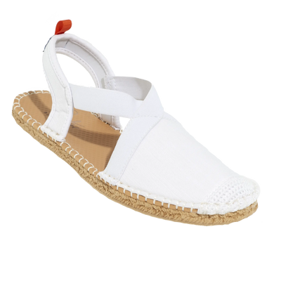 WHITE DENIM - WOMENS SEAFARER SLINGBACK Sea Star Beachwear